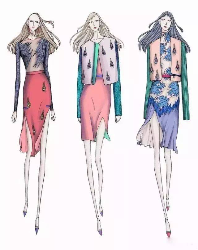 服裝設計手稿入門 從零開始，拒絕“瞎畫”